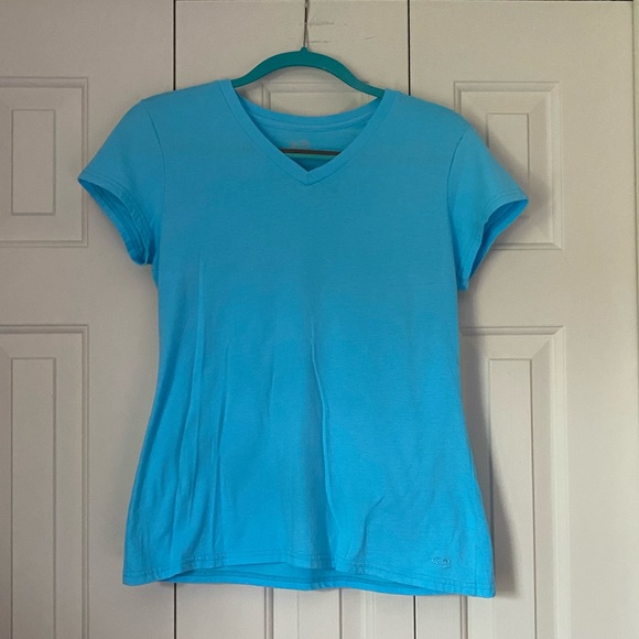 Size Medium Set of Four Champion T-Shirts(Lime Green,Light Blue,Purple,and Grey) - Picture 4 of 11